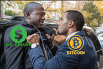 "HERE 2 STAY" BITCOIN V.S. DOLLAR TEE