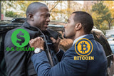 "HERE 2 STAY" BITCOIN V.S. DOLLAR TEE