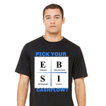 "CASHFLOW QUADRINE" TEE